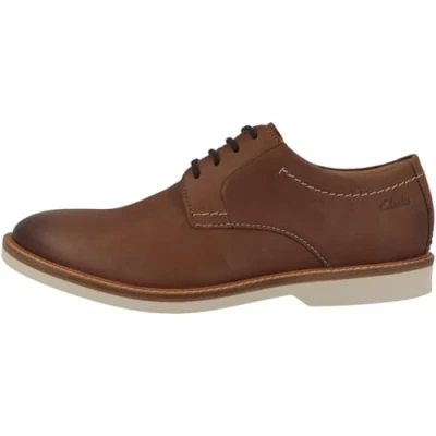 Abbildung von Clarks Atticus Schnürer, Herren, Größe: 46, Dark tan Schuhe