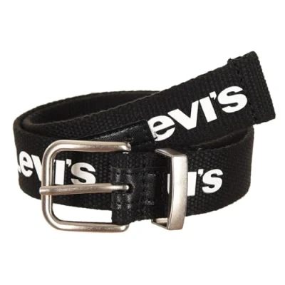 Abbildung von Levi&#039;s Kids Jungen Webbing 9a6900 Belt, Noir, S EU