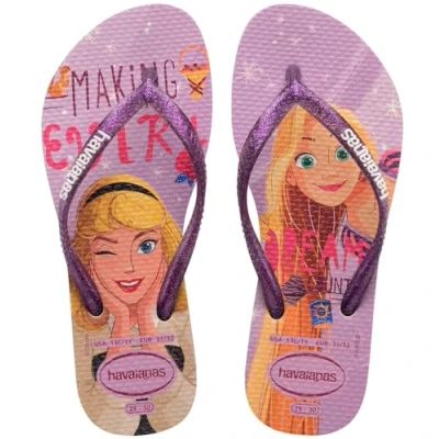 Abbildung von Havaianas Kids Slim Princess Flipflop, Beige, 23 24 EU