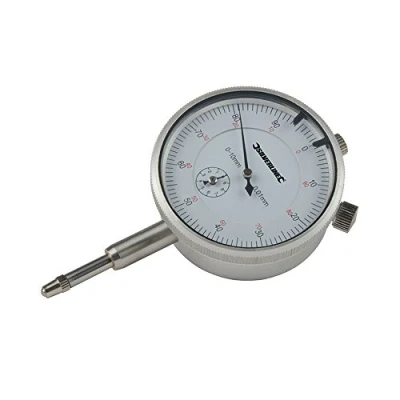 Abbildung von Silverline 196521 Präzisions Messuhr, metrisch 010 mm
