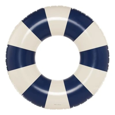 Abbildung von Petites Pommes Schwimmring Schwimmhilfe Ø45 120cm für Kinder und Erwachsene (Cannes Blue, 120cm)