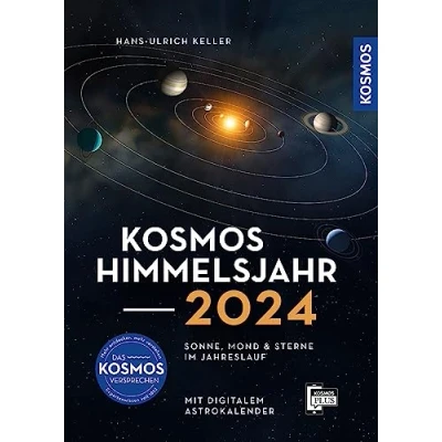 Abbildung von Kosmos Himmelsjahr 2024: Sonne, Mond und Sterne im Jahreslauf mit Astrokalender für unterwegs in der Plus App