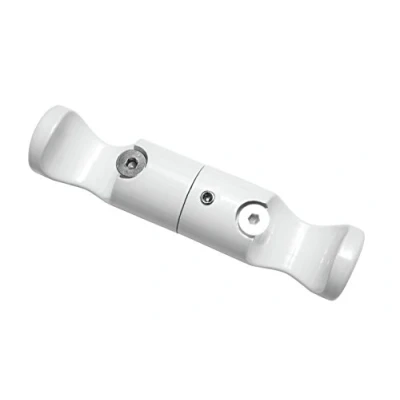 Abbildung von Gardinia 11273 Deckenträger Adapter für Gardinenstangen, Serie Chicago, Durchmesser 20 mm, weiß