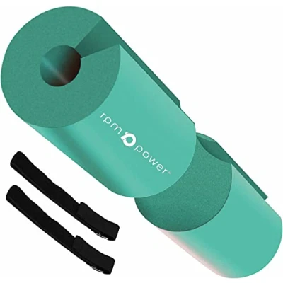 Abbildung von RPM Power langhantel polster Hip thrust polster, stangenpolster fitness pad, für und nackenpolster Ideal Squats Lunges Thrusts (Wasserblau)