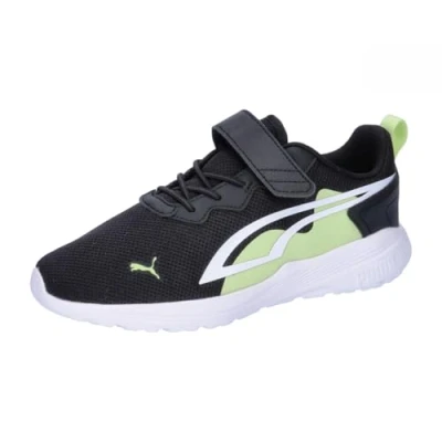 Abbildung von Puma ALL DAY Active Unisex Laufschuh Neutral für Kinder, Größe: 29, Black/white/cool cucumber Schuhe