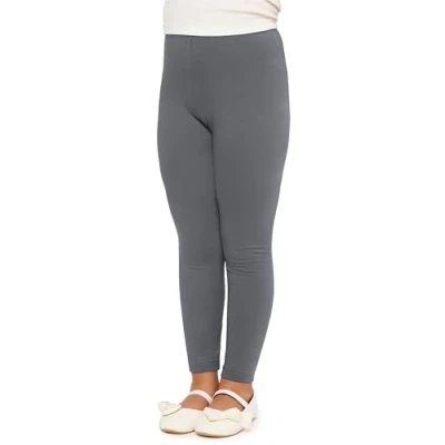 Abbildung von Merry Style Mädchen Lange Leggings aus Baumwolle MS10 225 (Grau, 152 cm)