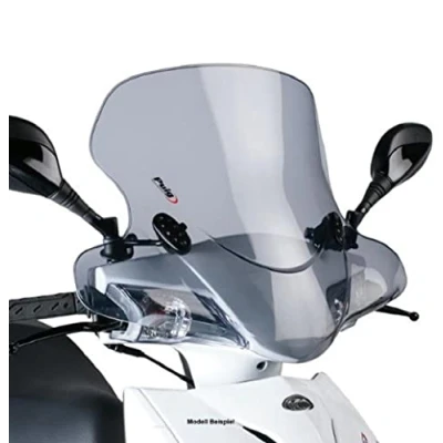 Abbildung von Puig 1299H Windschutzscheibe City Touring Honda Dylan Transparent / Rauchgrau