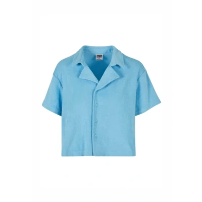 Abbildung von Urban Classics Resort Hemdbluse, Damen, Größe: Medium, Balticblue