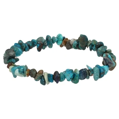 Abbildung von Lebensquelle Plus Chrysokoll Splitterarmband Hochwertiges Edelstein Armband
