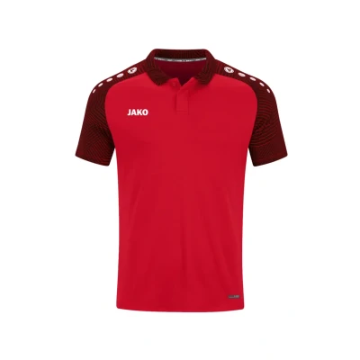 Abbildung von JAKO Poloshirt, Herren, Größe: 56, Rotschwarz