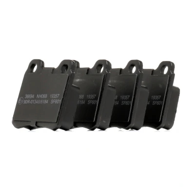 Abbildung von A.B.S. 36694 Bremsbelagsatz ohne integrierten Verschleißsensor OPEL: Calibra A, Vectra A Saloon, Astra F CC, SAAB: 900 II Hatchback
