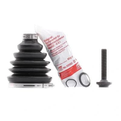 Abbildung von FEBI BILSTEIN 15842 Achsmanschette Vorderachse, radseitig Thermoplast AUDI: A4 B5 Saloon, Avant, A6 C5 VOLKSWAGEN: Passat GP Estate