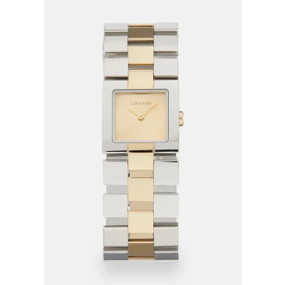 Abbildung von Calvin Klein Meridian Uhr silvercoloured/goldcoloured, Damen, Größe: One Size, Silver coloured/gold coloured
