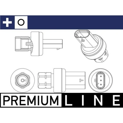 Abbildung von MAHLE ORIGINAL ASE 13 000P Druckschalter 3