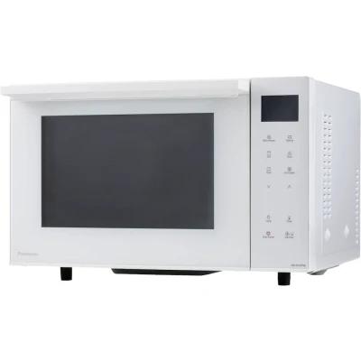 Abbildung von Panasonic NN DF37PWEPG Kombi Mikrowelle &amp; Grill, 1000 W, 23 l, Inverter Tech, Eco Modus, Flachbett, 16 Auto Programme Auftau Modi, emailliertes Blech, Gitterrost, leichte Reinigung, Weiß