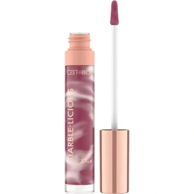 Abbildung von Catrice Marble licious Liquid Lip Balm, Lipgloss, Nr. 050, Pink, pflegend, mit Ölen, natürlich, glänzend, vegan, ohne Parabene, Mikroplastikpartikel, Nanopartikel frei, 1er Pack (4ml)