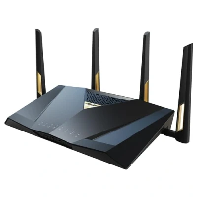 Abbildung von ASUS RT BE88U Dualband WiFi 7 AiMesh Extendable Performance Dual Band Router (WiFi 7, 4K QAM, MLO, 2X 10G Ports, SFP+, 4X 2.5G Vier 1G bis zu 5X SSIDs, 34G WAN LAN Kapazität, VPNs)