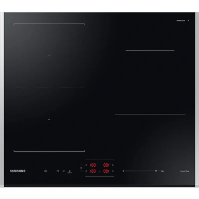 Abbildung von Samsung Autarkes Induktionskochfeld (NZ64B5046JK/U1), 60 cm, Glaskeramik, FlexZone, SmartThings Cooking, Sensortasten mit Slider