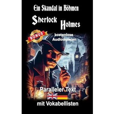 Abbildung von Ein Skandal in Böhmen: Sherlock Holmes Abenteuer A1 A2 Zweisprachig Deutsch Englisch Mit nebeneinander angeordneten Übersetzung Paralleler ... Buch (Die des Holmes)