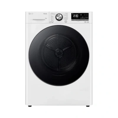 Abbildung von LG V9AYXT, Trockner A+++, 10 kg, Wärmepumpentrockner mit Dual Inverter Wärmepumpentechnologie, 60 x 66 85 cm, Allergy Care Programm, Smart ThinQ Technologie, Weiß