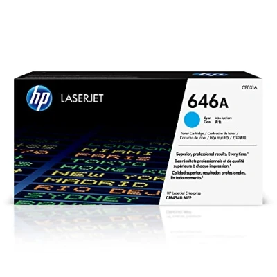 Abbildung von HP 646A CF031A Cyan Original LaserJet Tonerkartusche