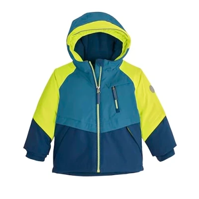 Abbildung von first instinct by killtec Kinder Skijacke/Funktionsjacke mit Kapuze und Schneefang FISW 31 MNS SKI JCKT, ocean, 98, 42253 000