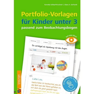 Abbildung von Portfolio Vorlagen Für Kinder unter 3 passend zum Beobachtungsbogen: Kita, Krippe und Tagespflege (Auf einen Blick)