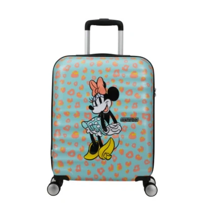 Abbildung von American Tourister Wavebreaker Disney FL Spinner S, Handgepäck, 55 cm, 36 L, Mehrfarbig (Minnie Pastel Dots)