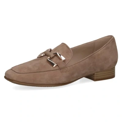 Abbildung von Caprice Slipper, Damen, Größe: 40, Taupe suede Leder