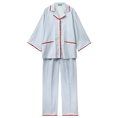 Abbildung von United Colors of Benetton Monogram Pyjama, Damen, Größe: 38, Multicolor