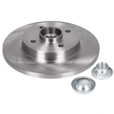 Abbildung von FEBI BILSTEIN 37680 Bremsscheibe Hinterachse 267,8 12 4 108 voll geölt mit Fettkappe, ABS Sensorring PEUGEOT: 308 I SW, 5008 I, 3008