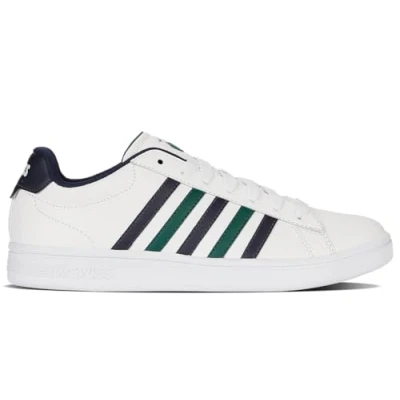 Abbildung von K Swiss Herren Court TIEBREAK II Sneaker, WHT/Peacot/RAINFRST, 47 EU