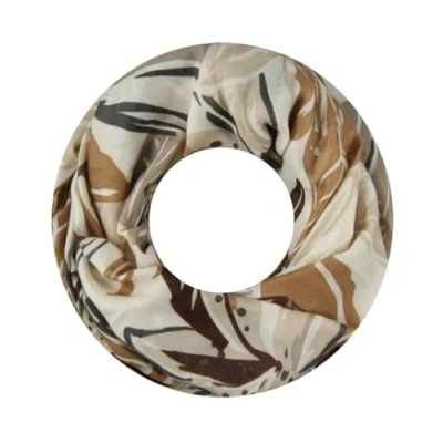 Abbildung von Majea Damen Loop Schal Schlauchschal Halstuch (880026) (beige 20)
