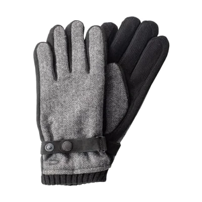 Abbildung von camel active Fingerhandschuh, Herren, Größe: Large, Cold grey melange