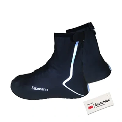 Abbildung von Salzmann 3M Wasserfeste Überschuhe Reflektierende für Fahrradfahrer Hergestellt mit Scotchlite