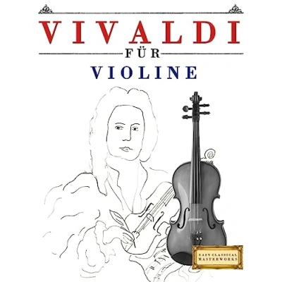 Abbildung von Vivaldi für Violine: 10 Leichte Stücke Violine Anfänger Buch