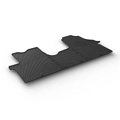 Abbildung von Gledring 0927 Fußmattensatz Gummi hinten 3 schwarz 750mm 550mm RENAULT: Trafic