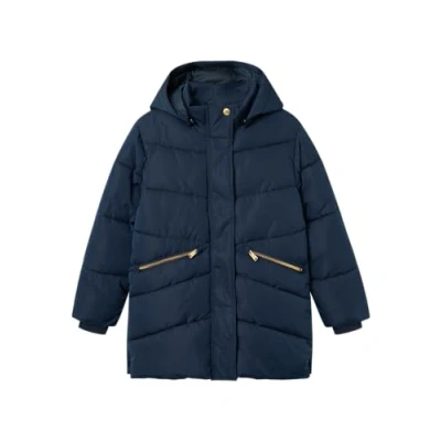 Abbildung von Name it Nkfmemo LONG Wintermantel für Kinder, Größe: 152, Dark sapphire