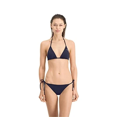 Abbildung von Puma Damen Women&#039;s Triangle Bikini Top, Navy, S EU