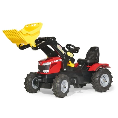 Abbildung von Trettraktor rollyFarmtrac MF 8650 + rollyTrac Lader