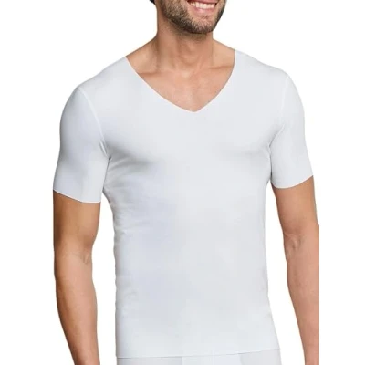 Abbildung von Schiesser Herren Shirt 1/2 Unterhemd, Weiß (Weiss 100), 8