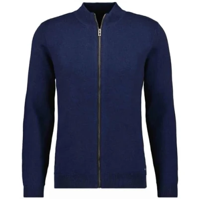 Abbildung von RAGMAN Herren Cardigan mit feiner Struktur, Baumwolle/Kaschmir L, Marine 070