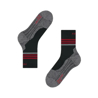 Abbildung von Falke RU4 Endurance Reflect Laufsocken Damen Schwarz, Größe 35 36