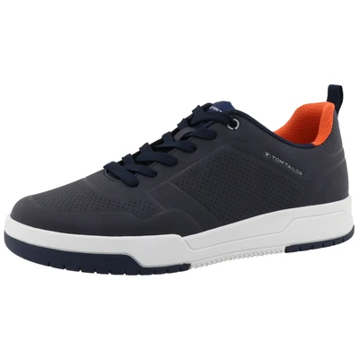 Abbildung von TOM TAILOR Plateausneaker, Freizeitschuh, Halbschuh, Schnürschuh mit Lochmuster