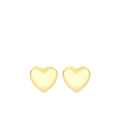 Abbildung von Elli Hearts Statement Ohrringe goldcoloured, Damen, Größe: One Size, Gold coloured