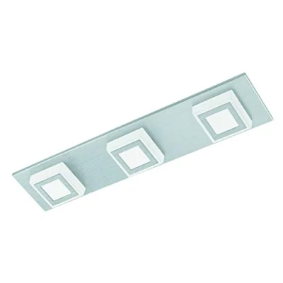 Abbildung von Eglo 94507 Wandleuchte/Deckenleuchte LED MASIANO alu gebürstet, max. 3X3,3W