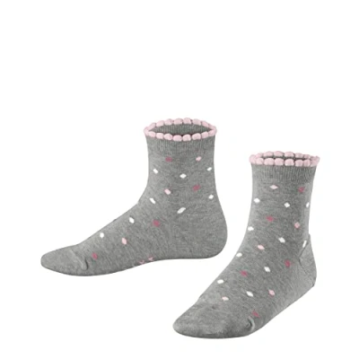 Abbildung von Falke Multidot KURZ Socken für Kinder, Größe: 31/34, Light grey