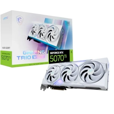 Abbildung von MSI Grafikkarte »GPU NV 5070Ti GAMING TRIO OC 16GB WHITE«