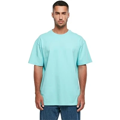 Abbildung von Build Your Brand Herren BY102 Heavy Oversize Tee T Shirt, berylblue, M