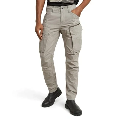 Abbildung von G Star RAW Herren Rovic Zip 3D Regular Tapered Hose, Grau (Rock Ridge D02190 D387 G294), 34W / 32L